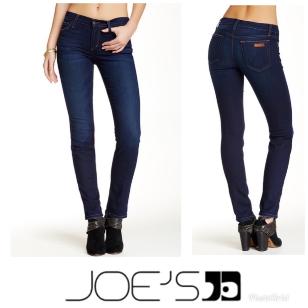 Joe's Jeans Skinny Fit Dark Blue Denim